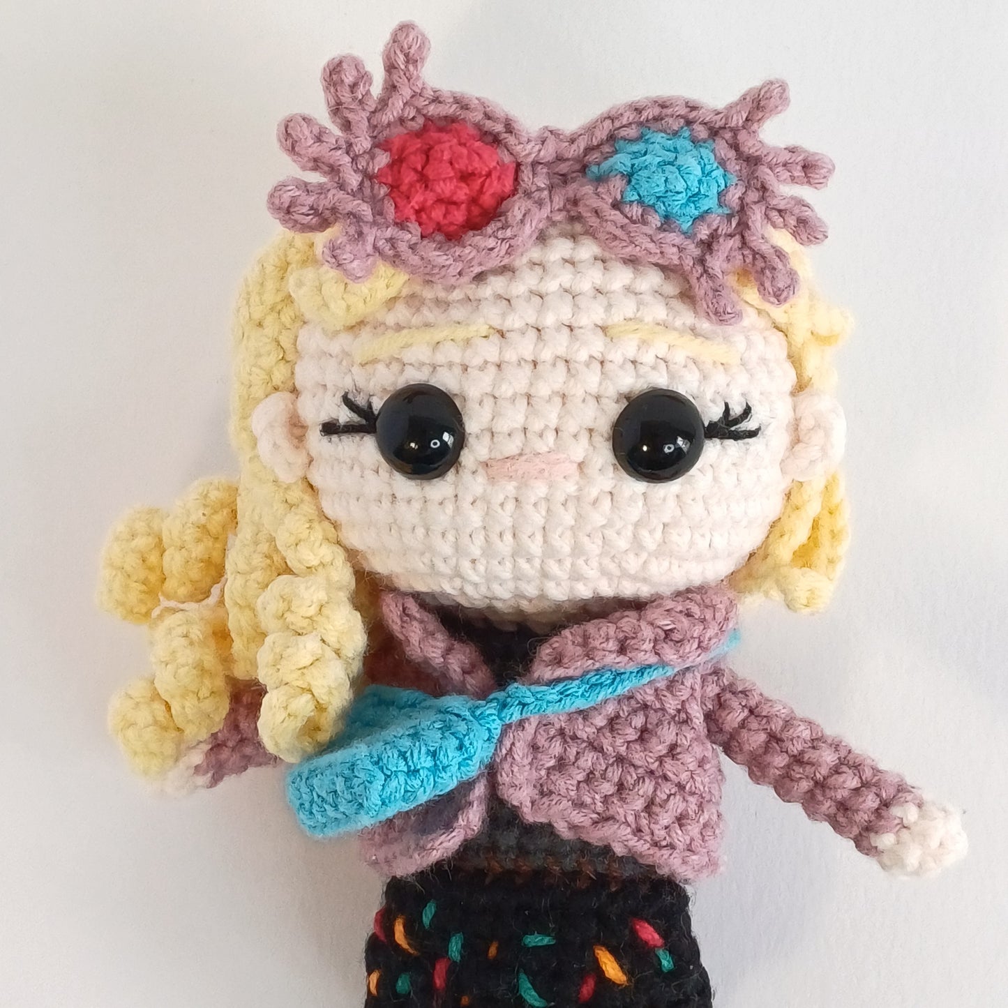 Luna Lovegood from Harry Poster handmade crochet doll