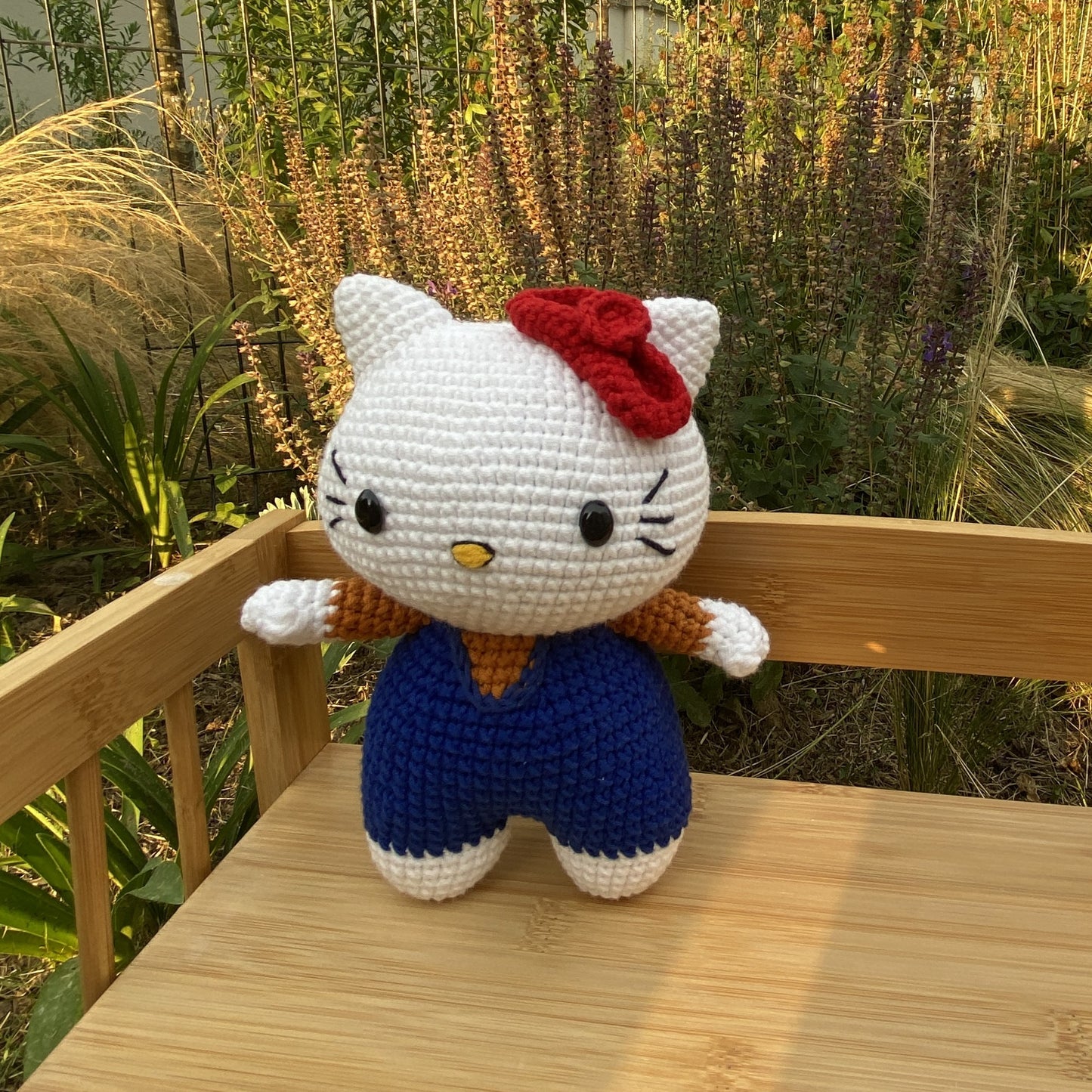 Hello Kitty au Crochet Fait Main