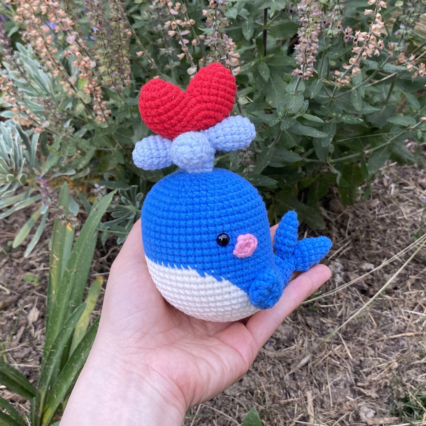 Baleine en Crochet Fait Main