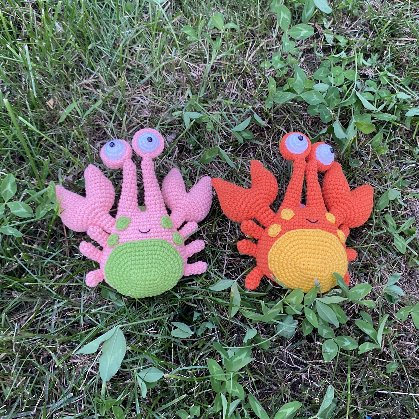 Crabe Mignon en Crochet Fait Main