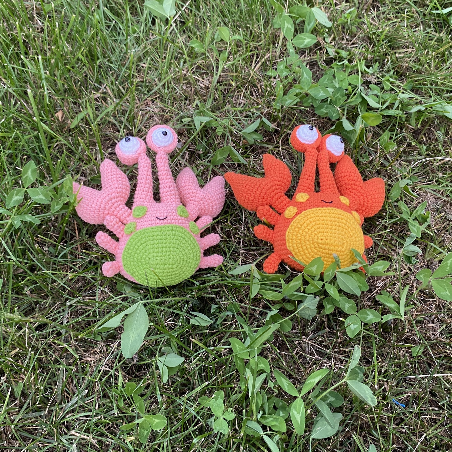 Crabe Mignon en Crochet Fait Main