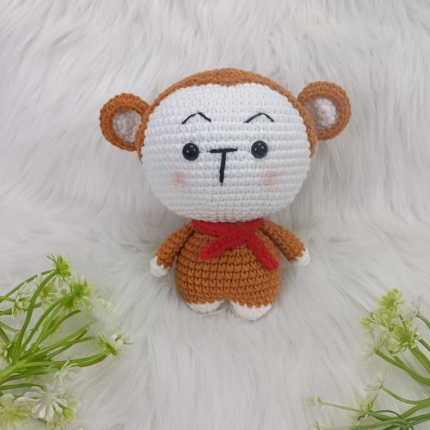 Amigurumi singe en crochet fait main