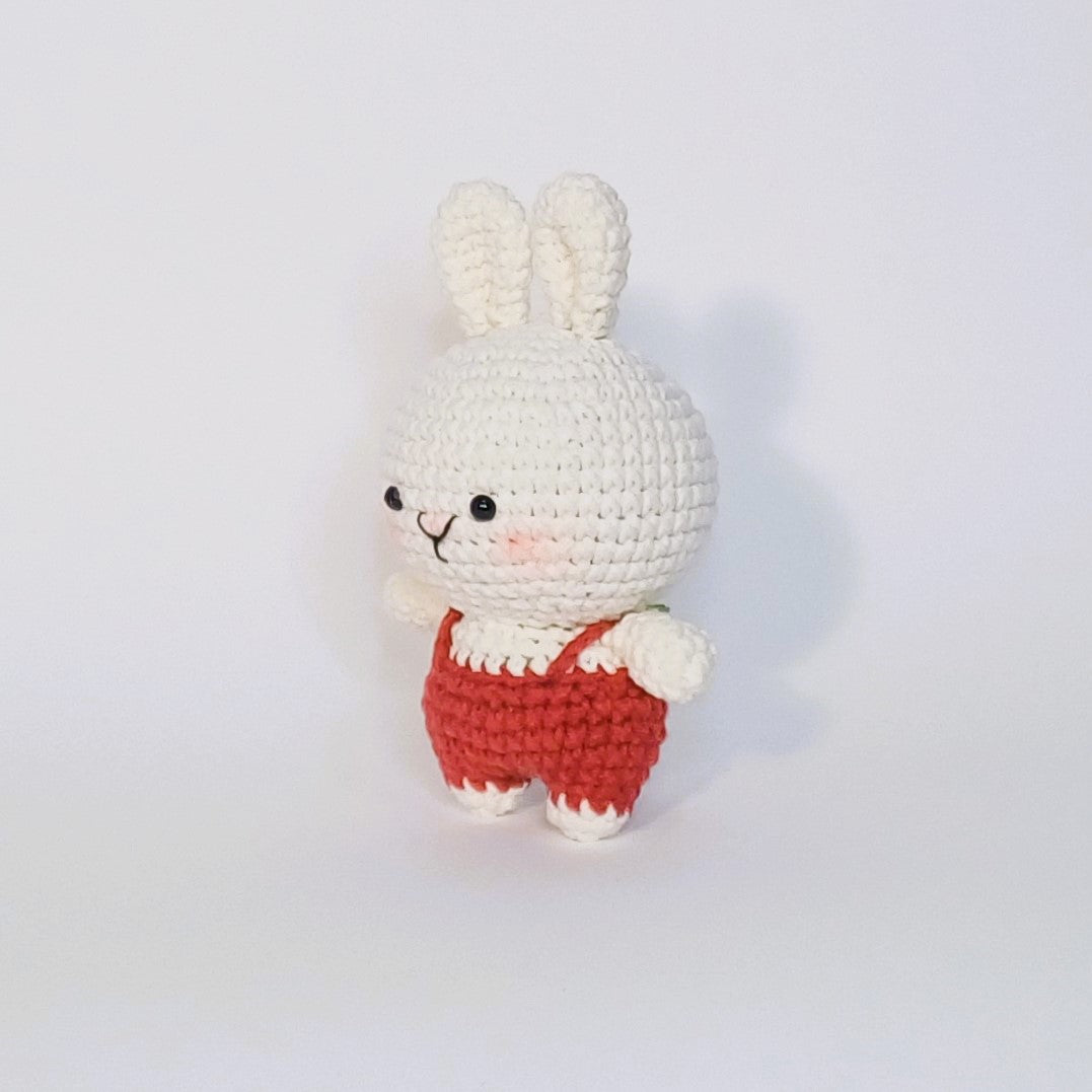 Peluche au crochet de l'adorable lapin