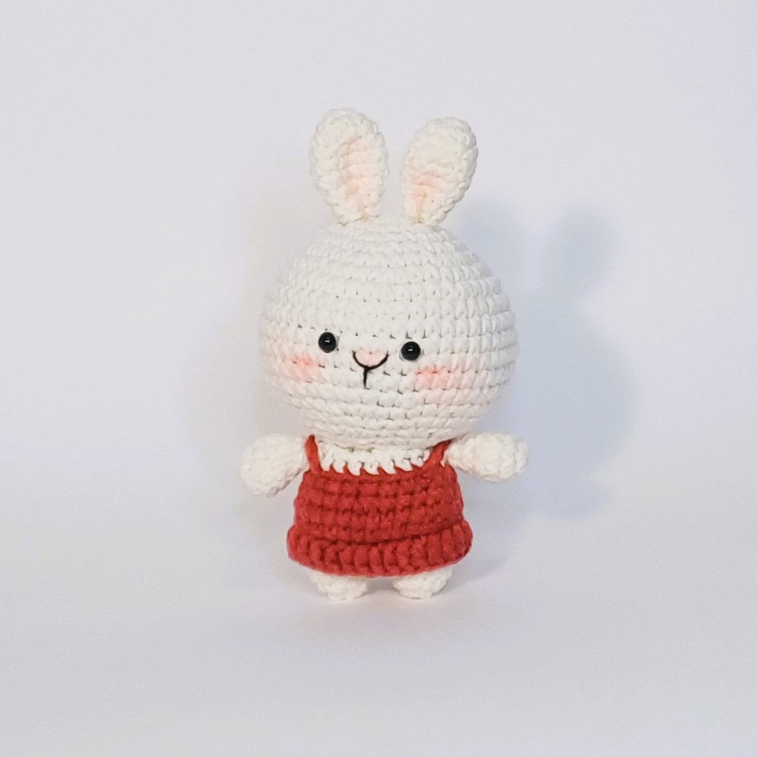 Peluche au crochet de l'adorable lapin