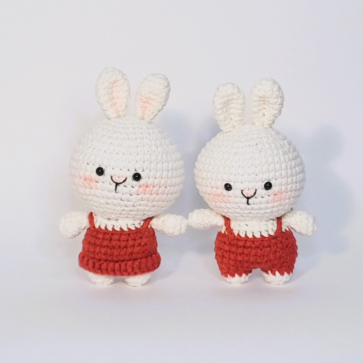 Peluche au crochet de l'adorable lapin