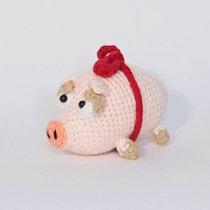 Ribbon Pig de MapleStory en peluche au crochet