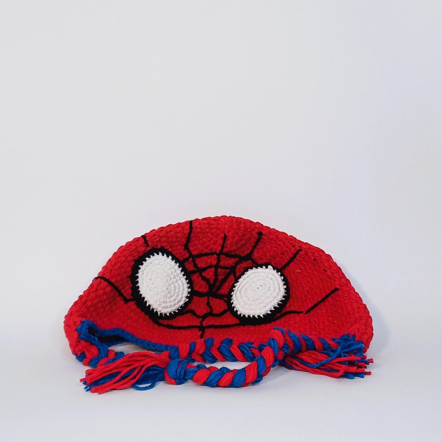 Spider-Man Bonnet Crochet Fait à la Main
