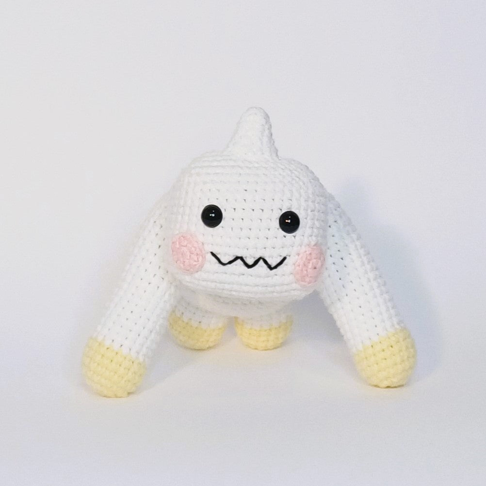 Handmade crochet MapleStory Yeti