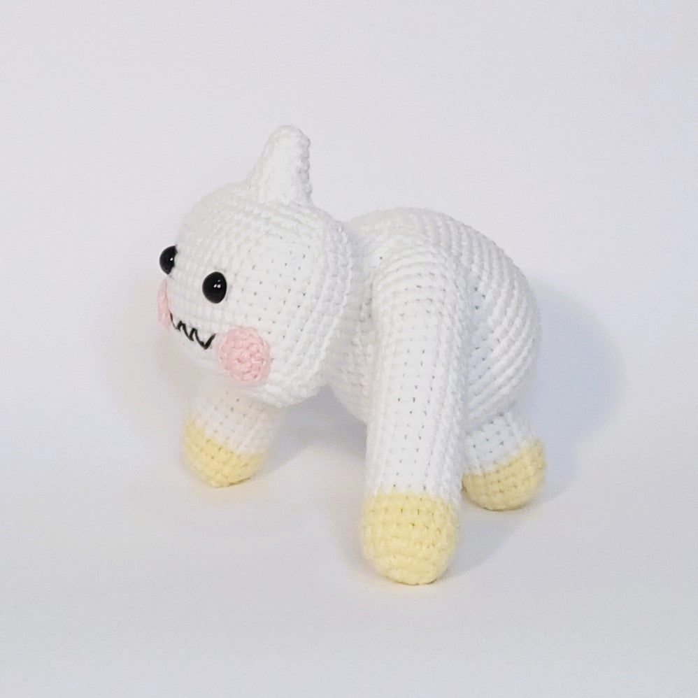 Handmade crochet MapleStory Yeti