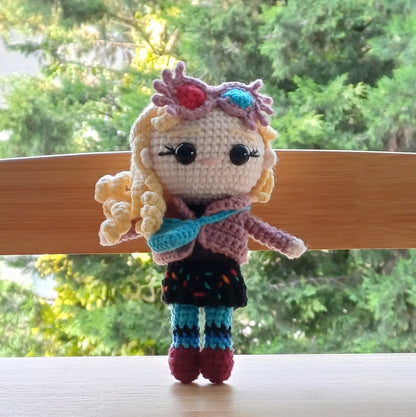 Luna Lovegood from Harry Poster handmade crochet doll