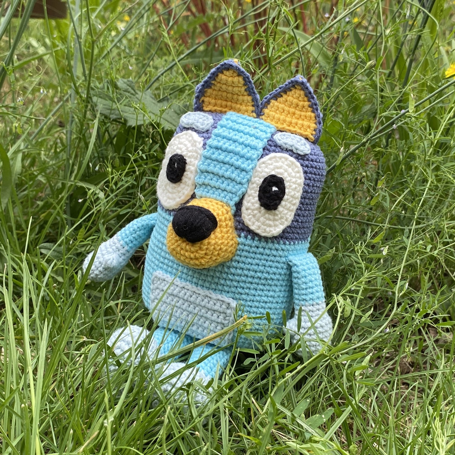 Handmade Crochet Bluey and Bingo