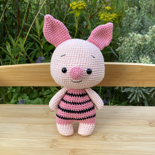 Handmade Crochet Piglet