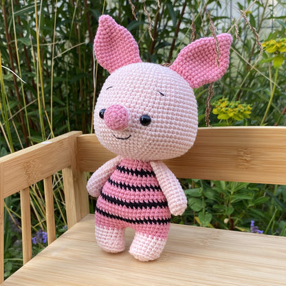 Handmade Crochet Piglet