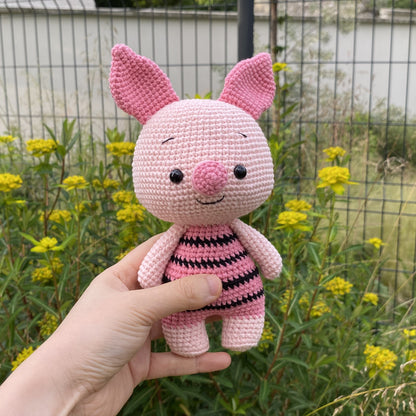 Handmade Crochet Piglet