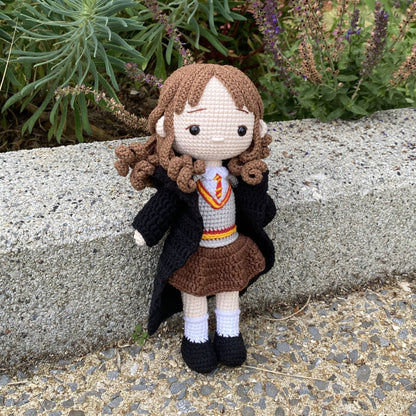 Handmade Crochet Hermione Granger, Harry Potter, Ron Weasley, Draco Malfoy