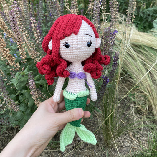 Handmade Crochet Beautiful Mermaid