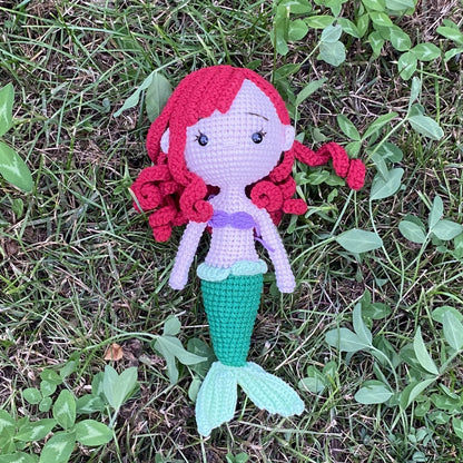 Handmade Crochet Beautiful Mermaid