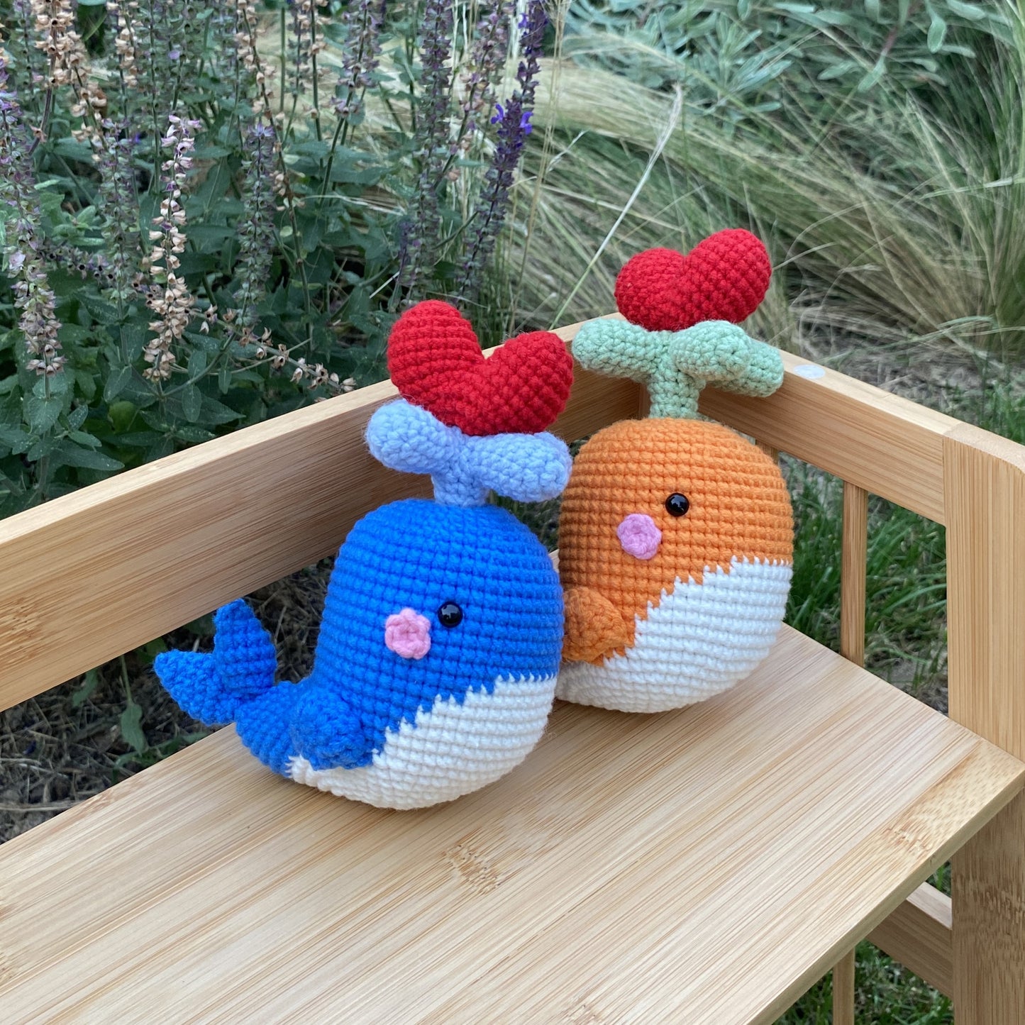 Handmade Crochet Whale