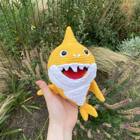 Handmade Crochet Shark