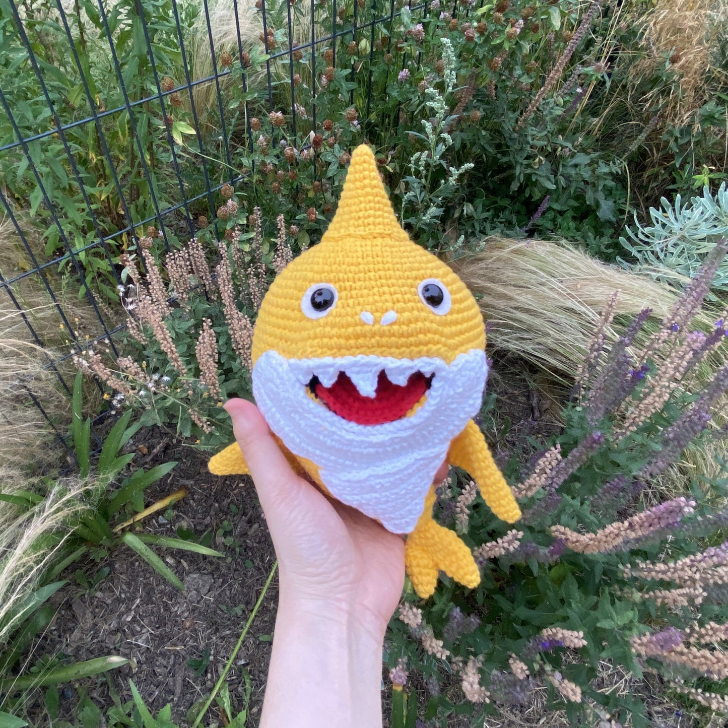 Handmade Crochet Shark