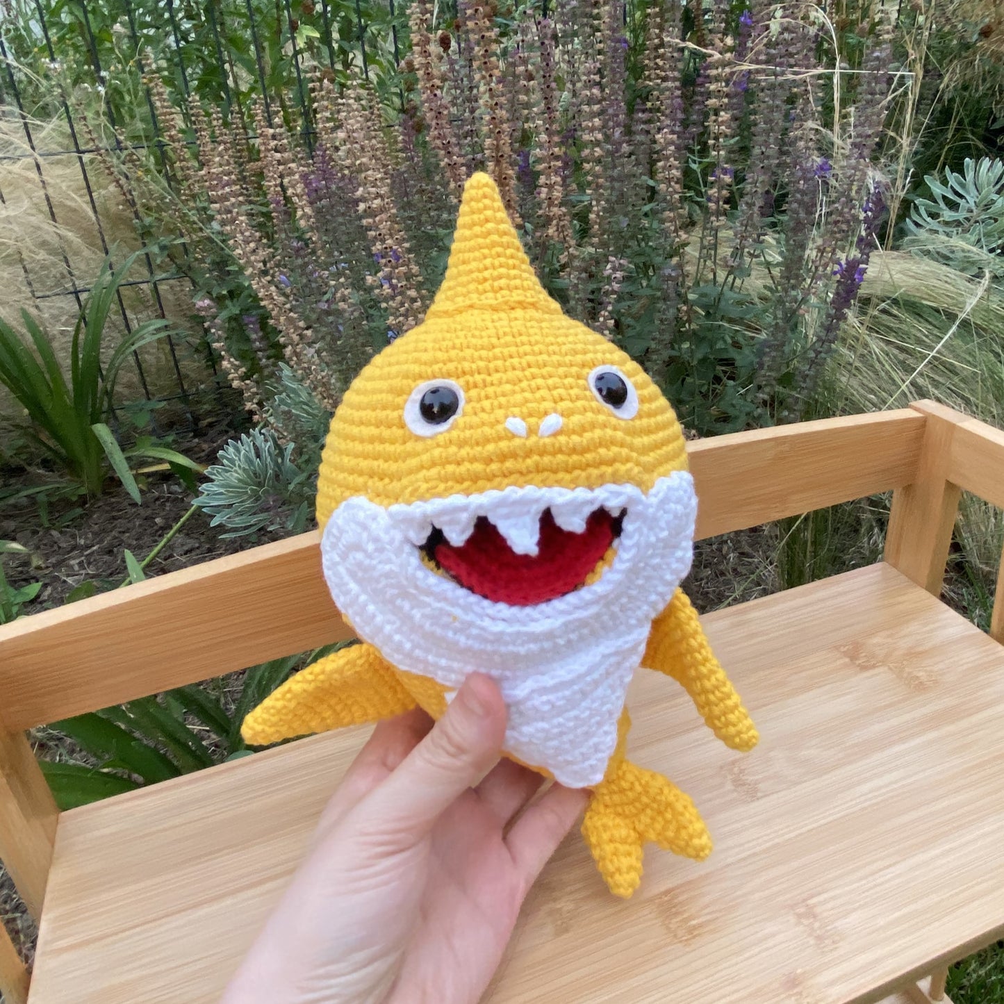 Handmade Crochet Shark