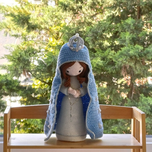 Amigurumi Doll of the Virgin Mary