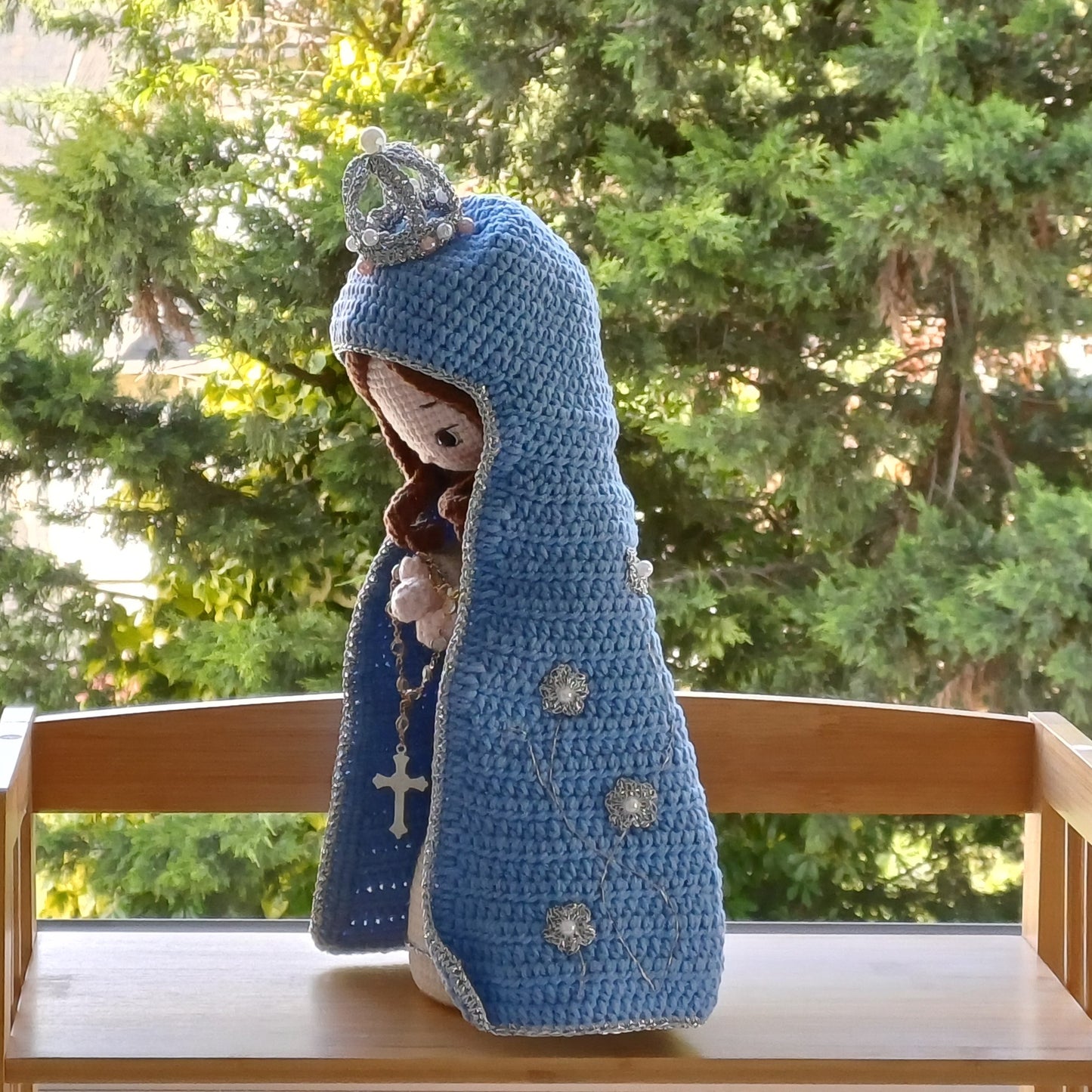 Amigurumi Doll of the Virgin Mary