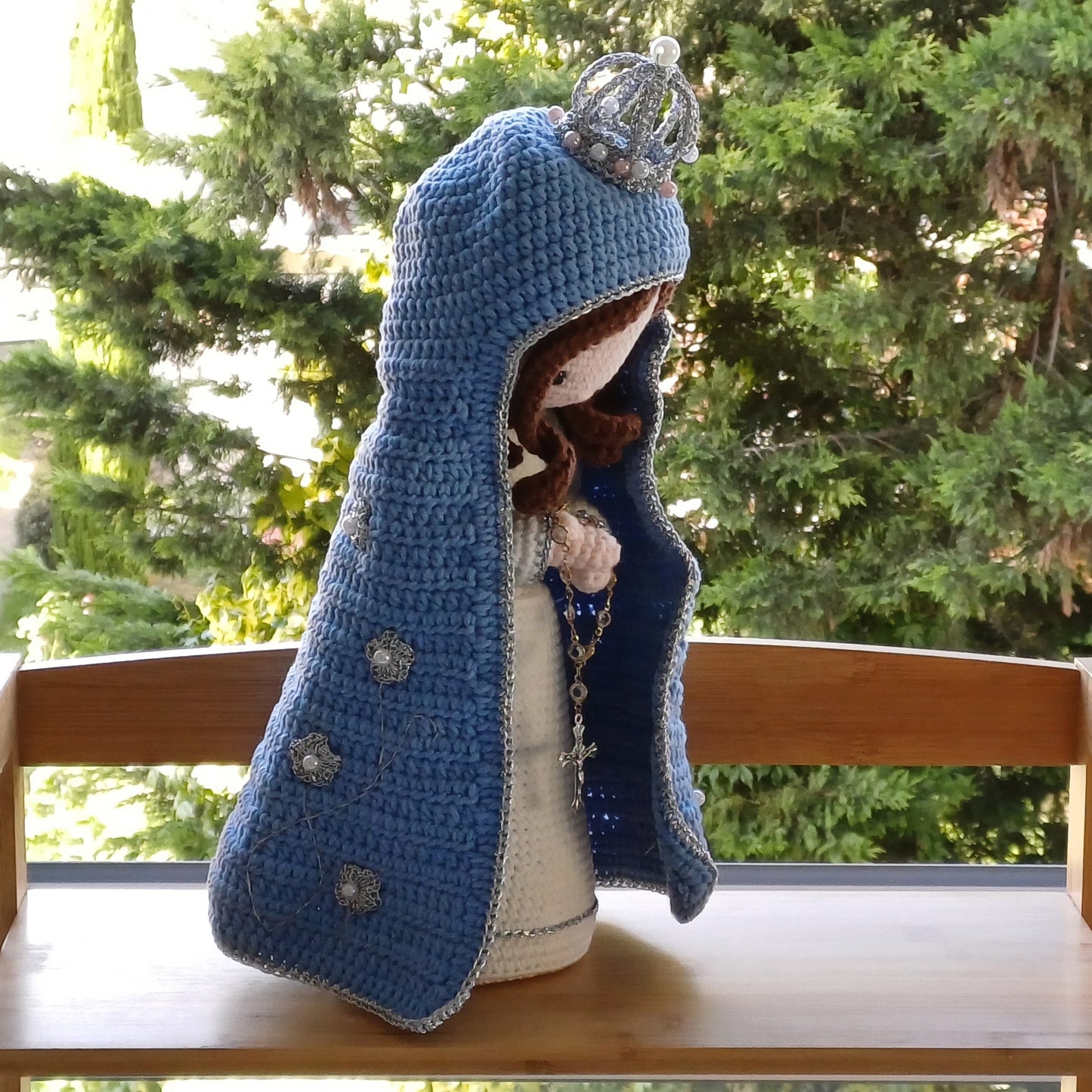 Amigurumi Doll of the Virgin Mary