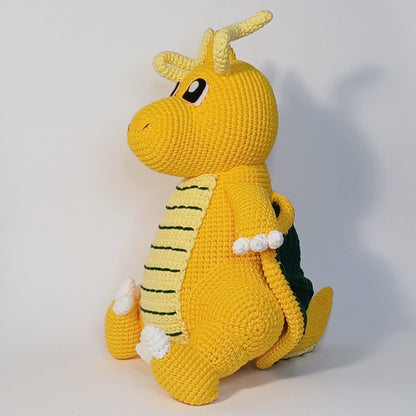 Giant Dragonite Pokemon Handmade Crochet