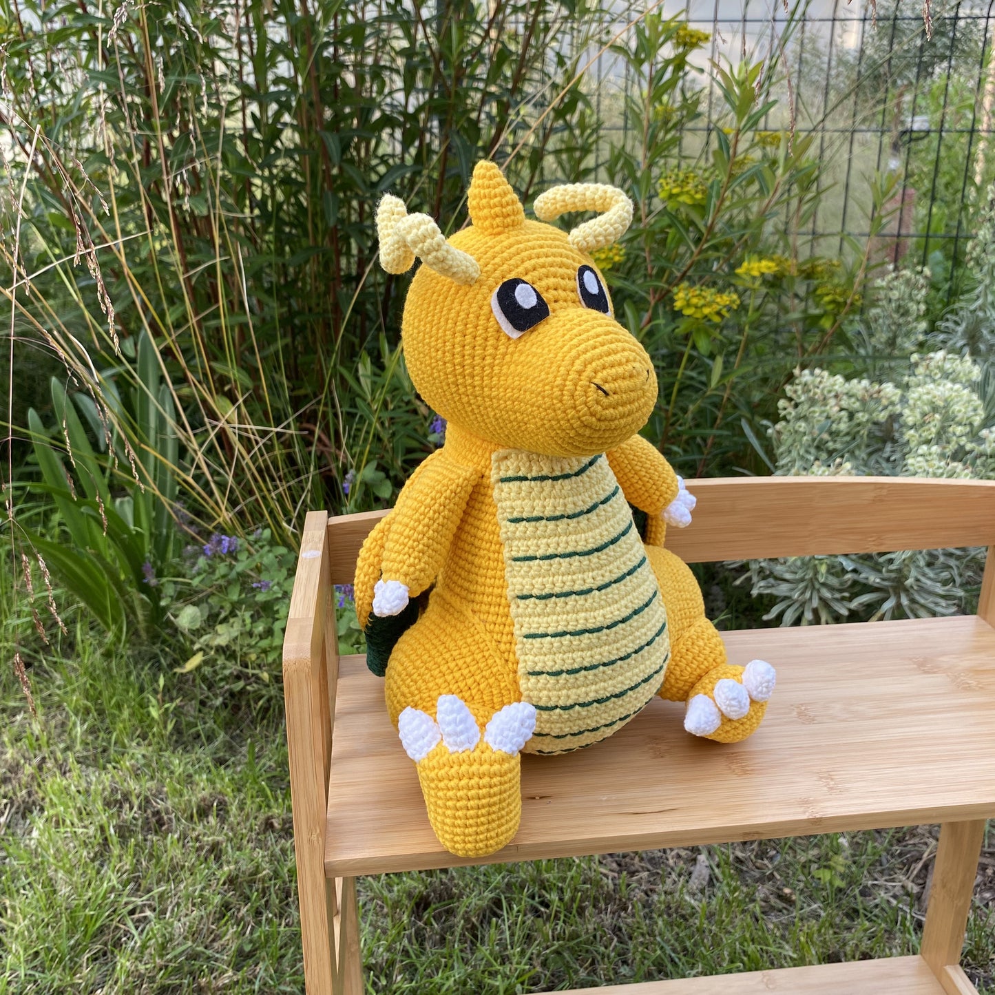 Giant Dragonite Pokemon Handmade Crochet