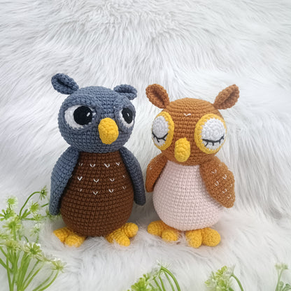 Handmade Crochet Amigurumi Owl