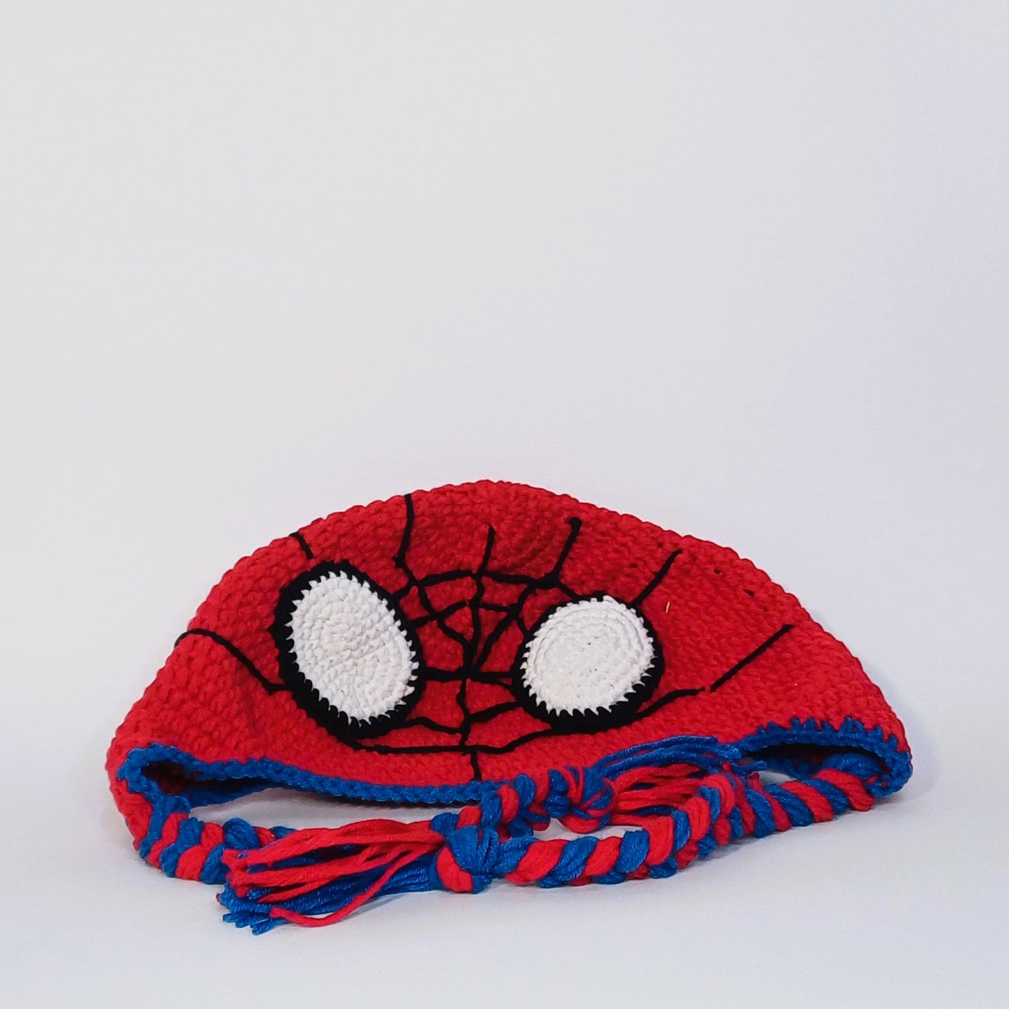 Spider-Man Beanie Crochet Handmade