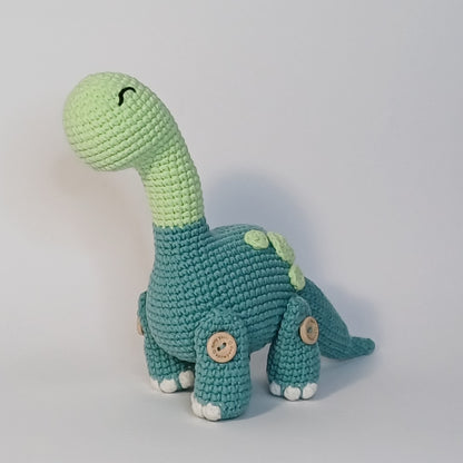 Herb Eating Dinosaur Handmade Crochet